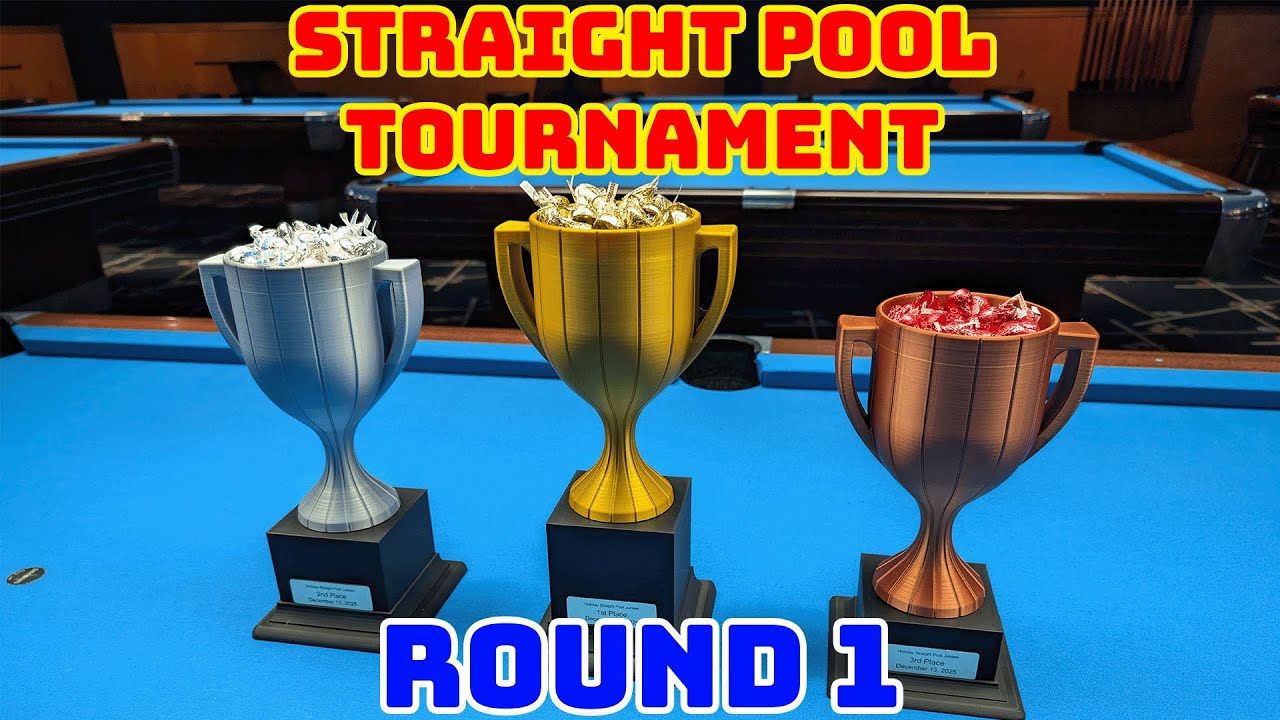 You Can Shoot Straight, But Can You PLAY Straight!? | Straight Pool Tournament 2025 | Round 1