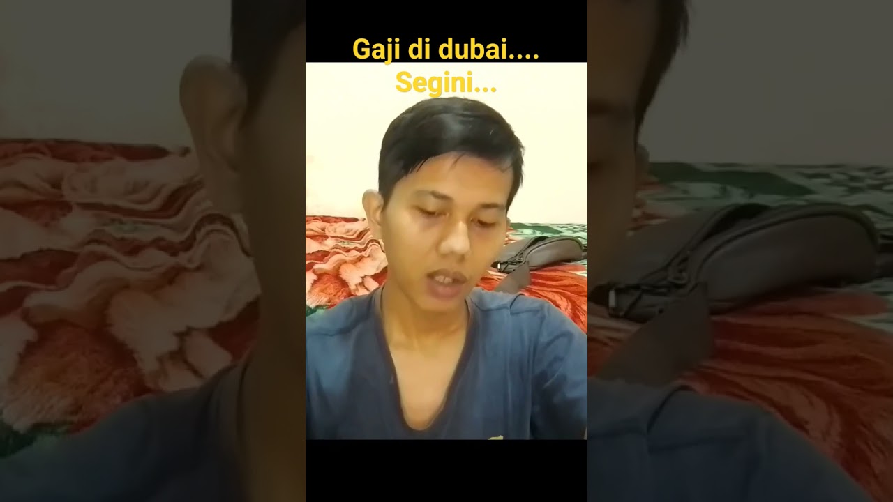 gaji di dubai segini...#shorts