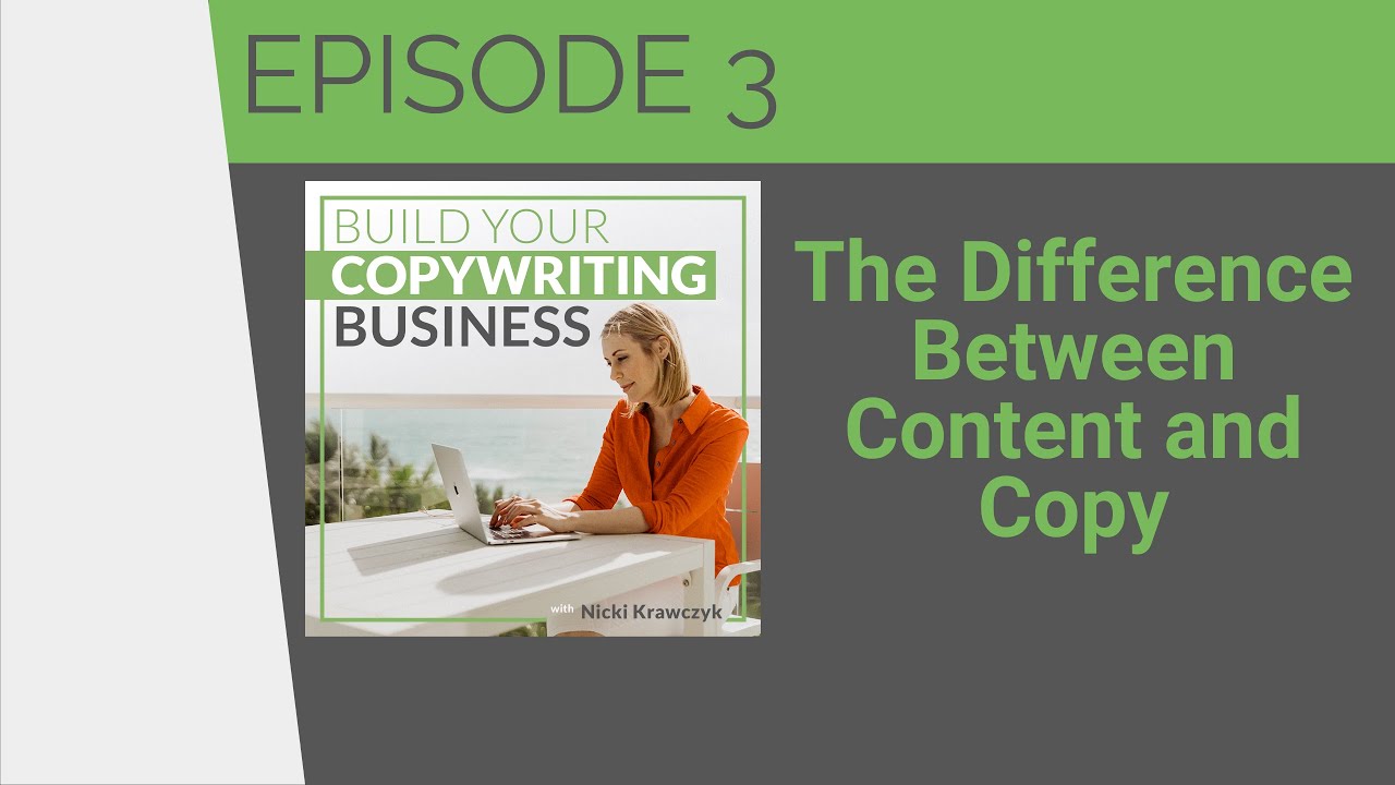 The Difference Between Copywriting and Content Writing