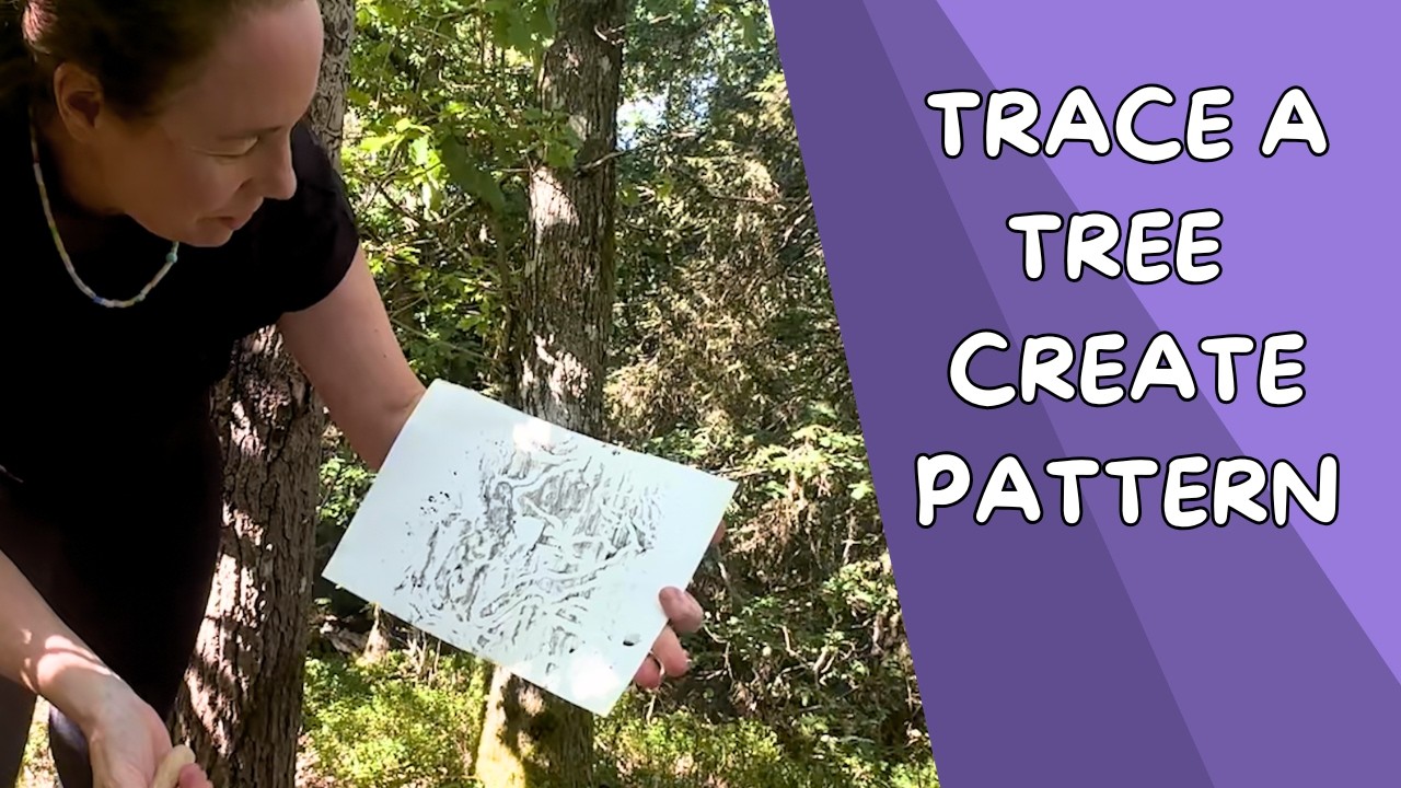 Forest Printing Experiment | Nature Art + Fika
