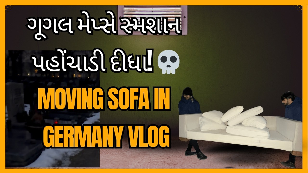 Moving a Sofa in Germany got SPOOKY! 🇩🇪🛋️ | Saturday Vlog