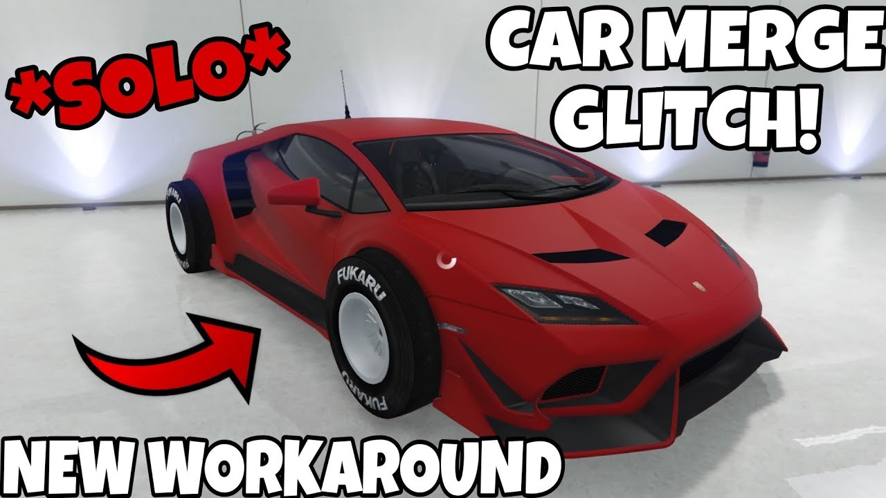 *NEW WORKAROUND* GTA 5 SOLO CAR MERGE GLITCH AFTER PATCH 1.65! F1/BENNY'S WHEELS ON ANY CAR!