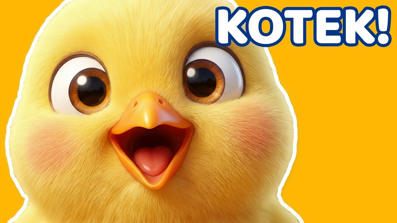 Tek Kotek Kotek Anak Ayam 🐥 Lagu Anak Indonesia | Belajar Berhitung 1–6 | Animasi 3D Ceria