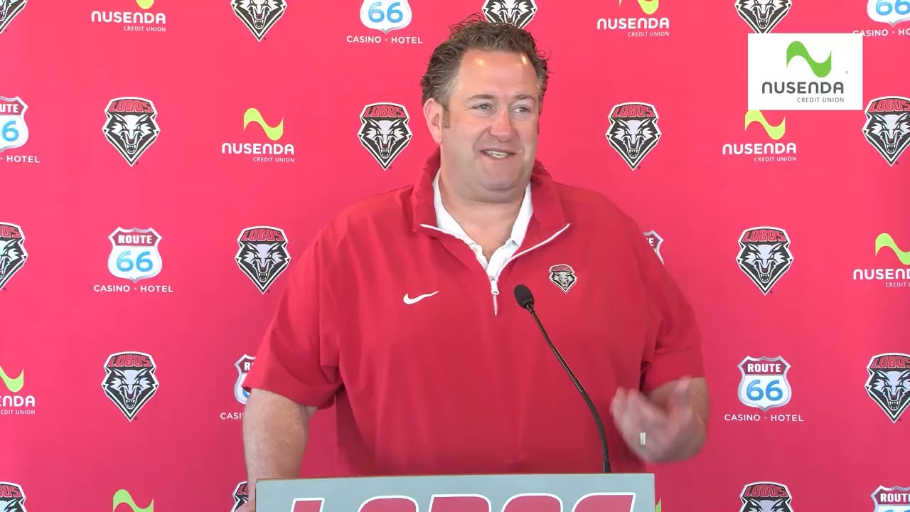 Lobo Football: Jason Eck Media Availability (2/9/2026)