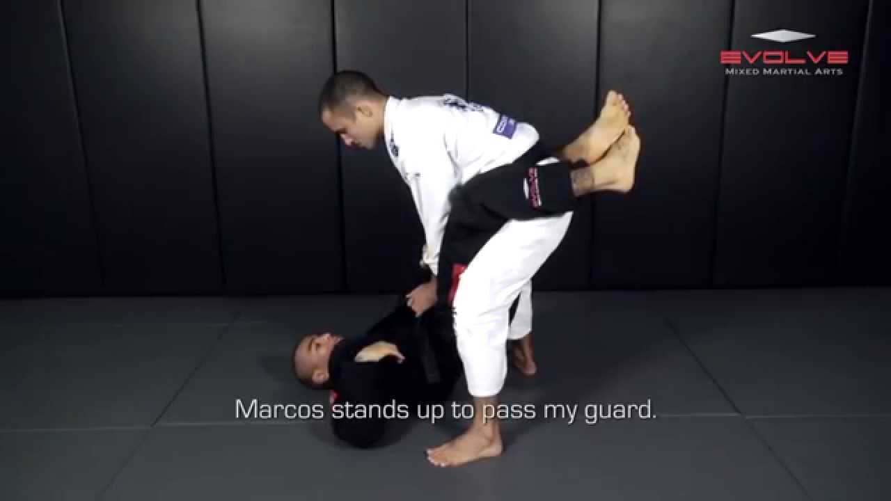 BJJ: UFC Leandro Issa Knee Bar From Closed Guard | Evolve University