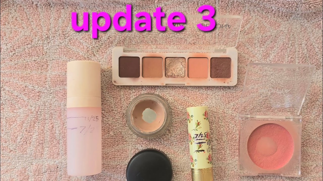 Beauty Empties Challenge - 3rd Update