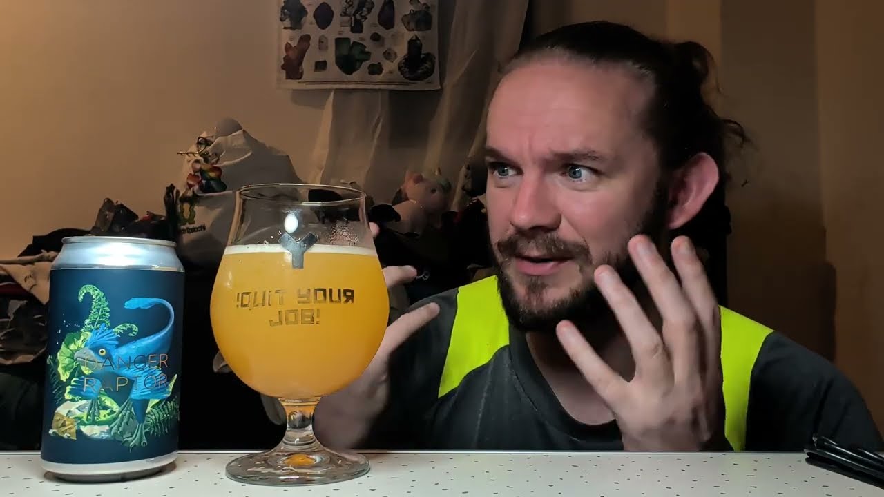Обзор пива № 4454: Inkhorn Brewing - Danger Raptor (#Япония #Япония) #Пиво #КрафтовоеПиво
