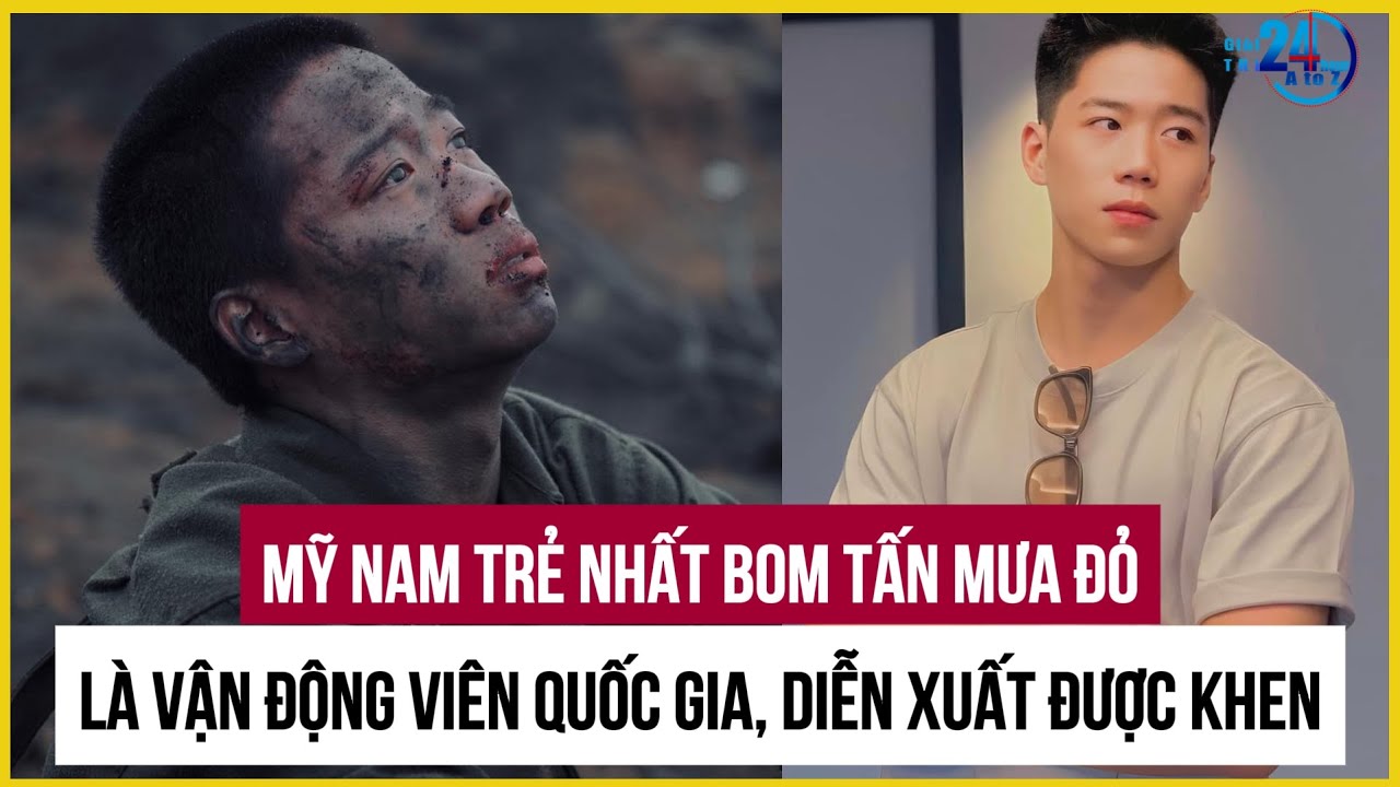 Mỹ nam trẻ nhất trong bom tấn MƯA ĐỎ: Là vận động viên đội tuyển quốc gia, diễn xuất đỉnh khỏi bàn