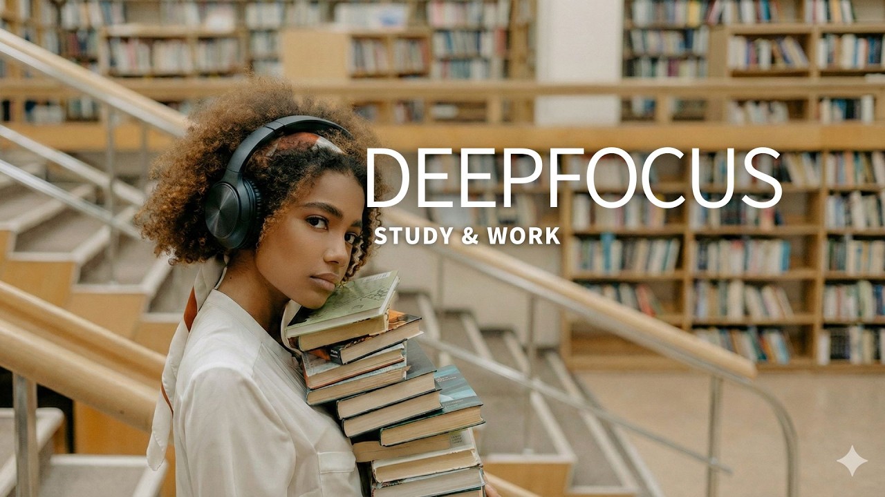 📚 Deep Work Music | Distraction Free Focus📖Study With Me | Minimal Focus Playlist