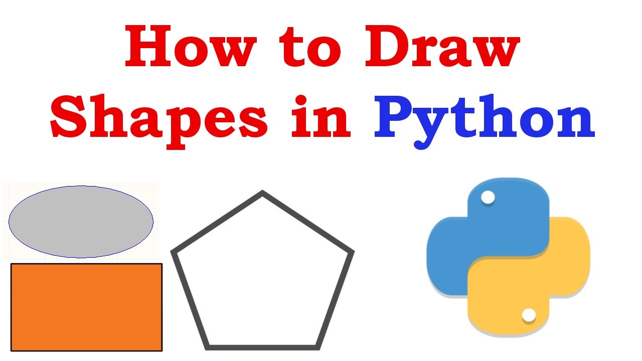 How to Draw Shapes in Python with Pyside2