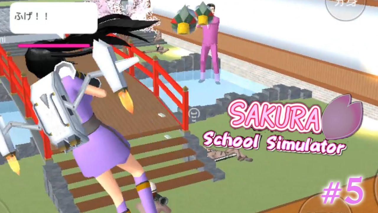 SAKURA School Simulator #5: Kunoichi Vs. Băng nhóm Momo!! Quá đơn giản cho một trận chiến!!!