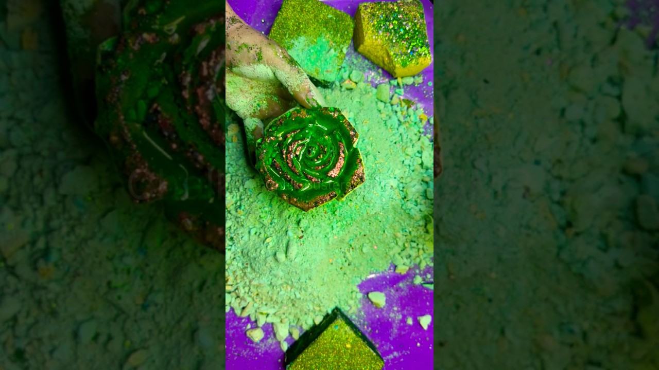 Green Rose💚🌹💚 #chalkart #gymchalkasmr #chalkbustersasmr #relaxing #asmrsounds #sleepaidasmr