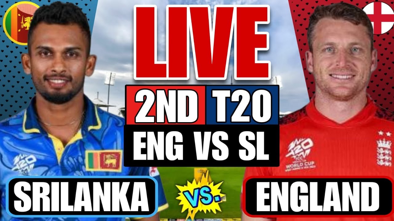 Sri Lanka vs England, 2nd T20I, England tour of Sri Lanka 2026 - Commentary