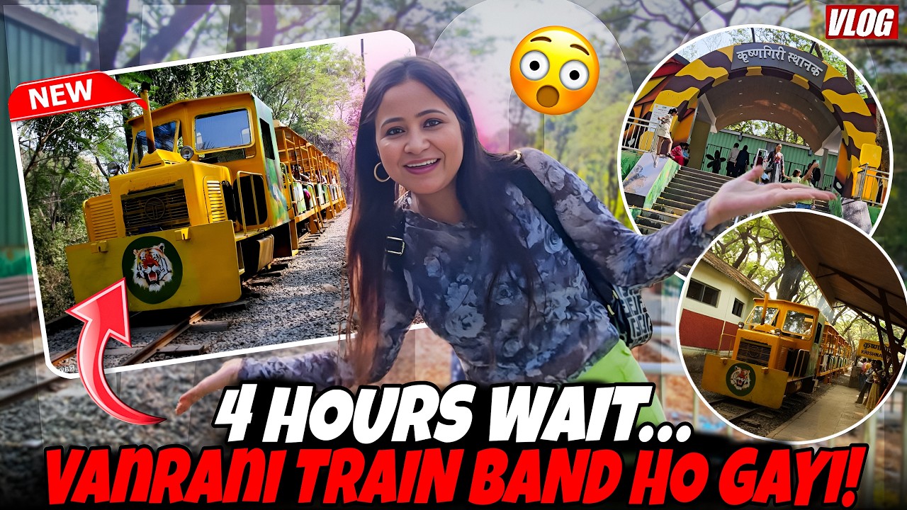 Mumbai  Famous Vanrani Toy Train वापस🤩 | Saniay Gandhi National Park Borivali. Mumbai