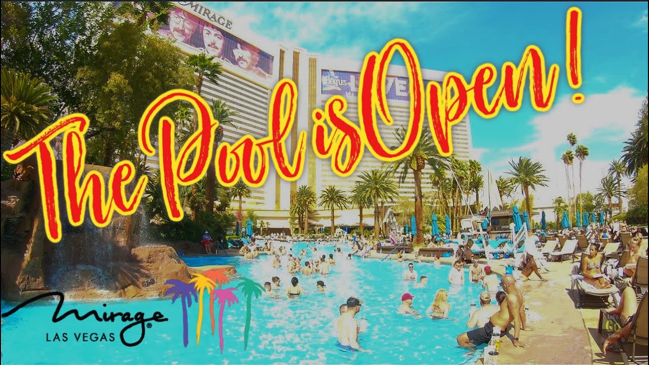 J.R. & PAUL ARRIVE IN LAS VEGAS & THE MIRAGE POOL IS OPEN! (CLOSED DUE TO COVID)