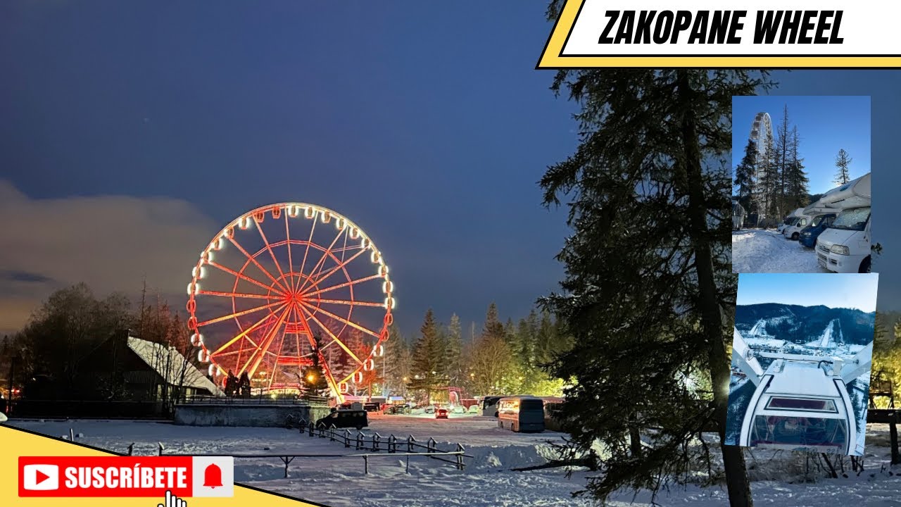 Zakopane, Diabelski Młyn, Camper Park Olimp - czy zimą warto jezdzić kamperem?
