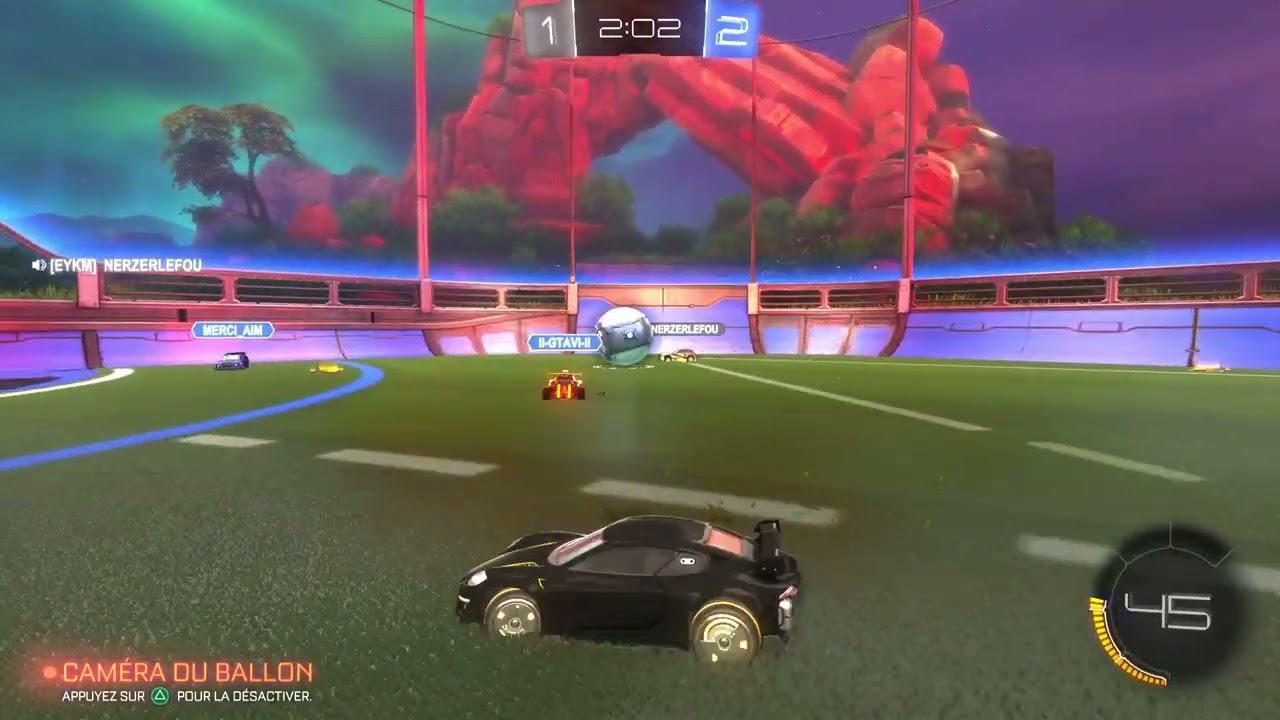 Rocket League avec Daniel