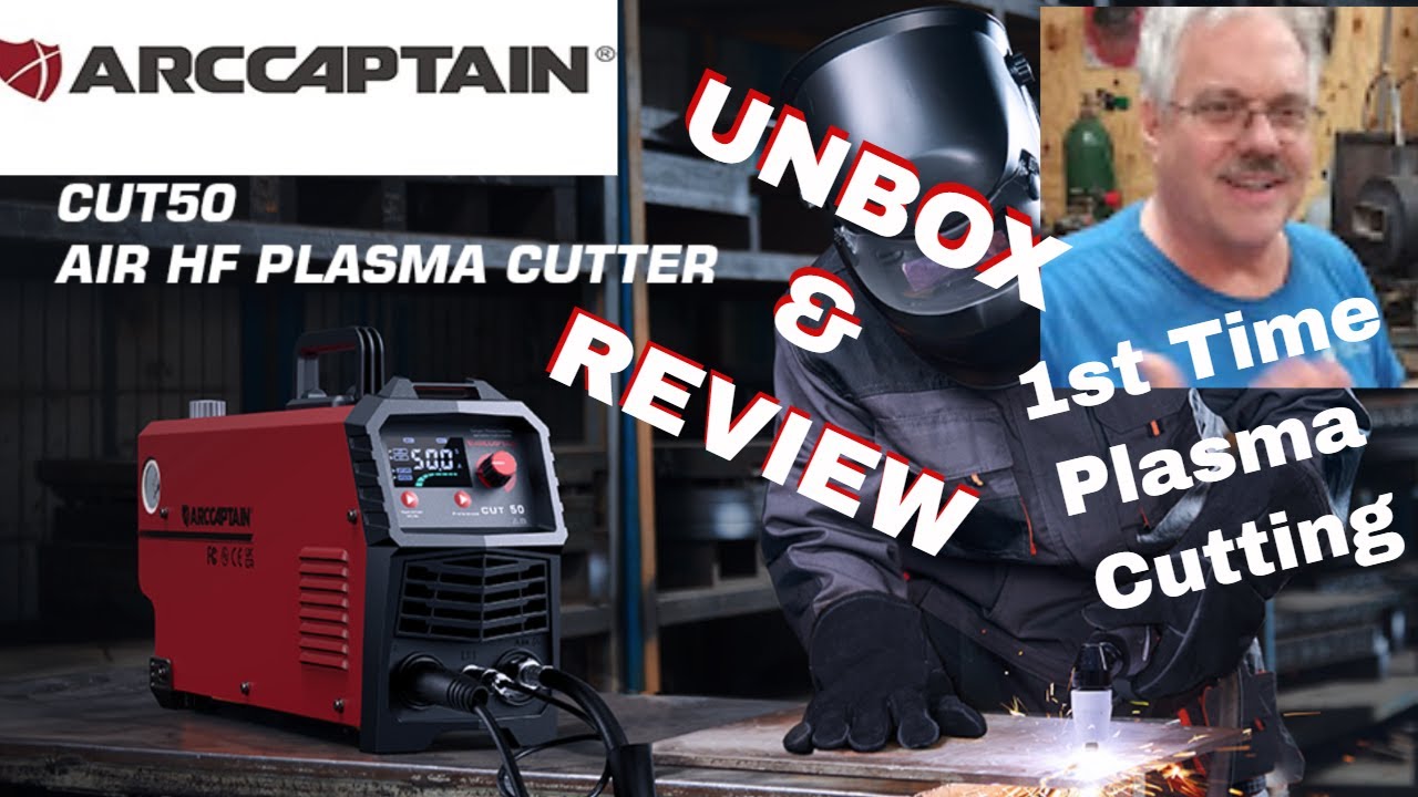 ArcCaptain Cut50 Plasma Cutter Unboxing and Review