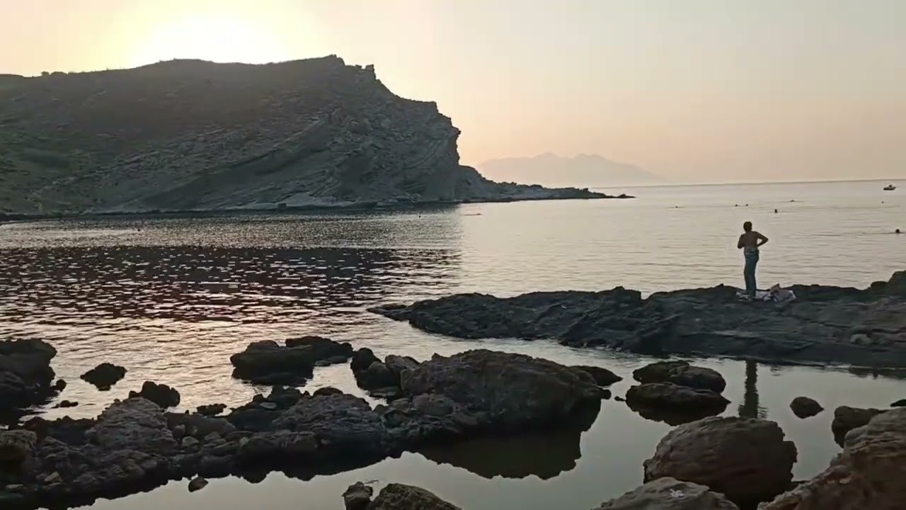 Çok kalabalık, çok sıcak Gökçeada Yıldız koy, biraz dertleşelim ☺️