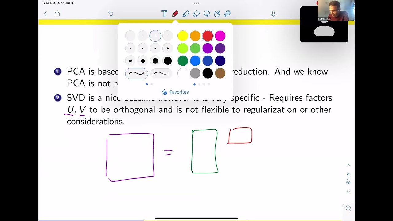 Recommender Systems Lecture | SVD, Matrix Factorization and SGD mini-batch