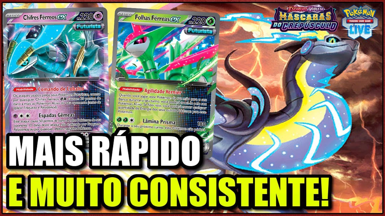 DECK IRON LEAVES TURBO: A VERSÃO MAIS RÁPIDA PARA VENCER O META! | POKÉMON TCG LIVE