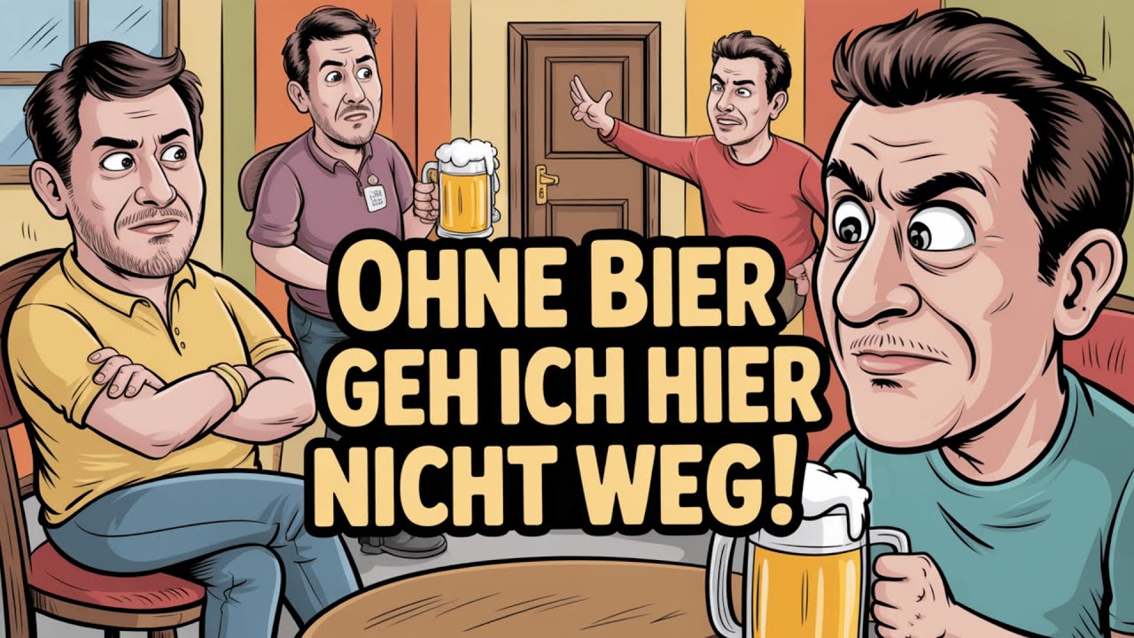 Ohne Bier geh ich hier nicht weg – Sitzen bleiben statt Stress | Schlager