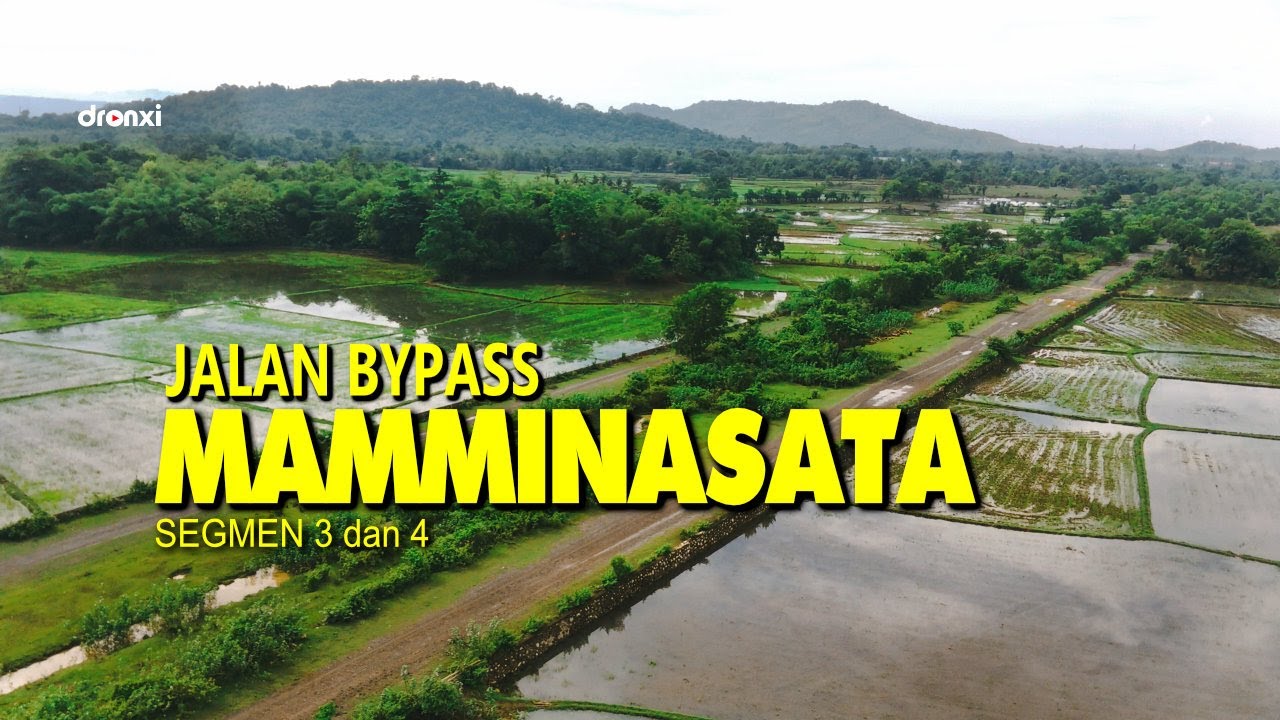 Jalan Bypass Mamminasata Segmen 3 dan 4 terbaru 2024 | Maros Sulsel | pov drone