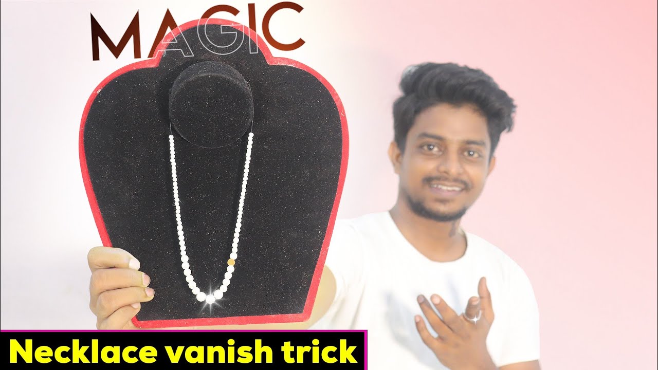 गायब करने का जादू  Necklace Vanish Magic Trick | Tutorial Guruji Channel