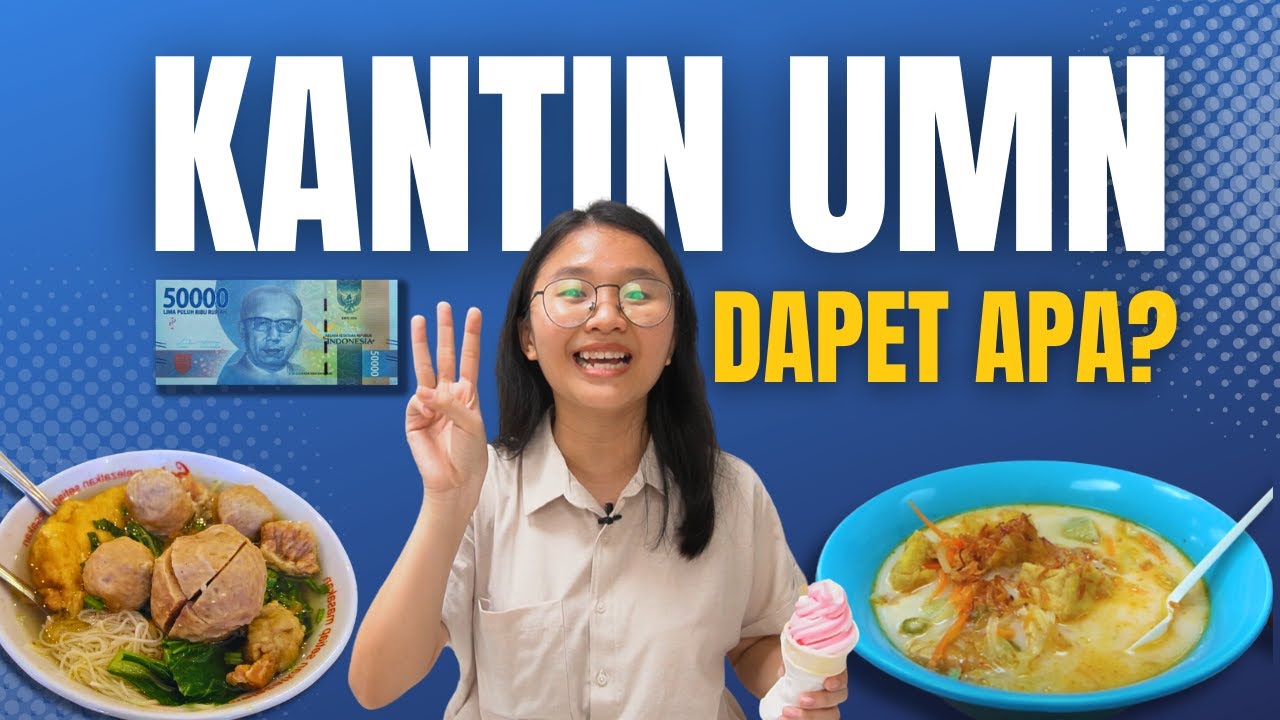 GAK SAMPE 50 RIBU! Makan Seharian | Minivlog Kantin UMN