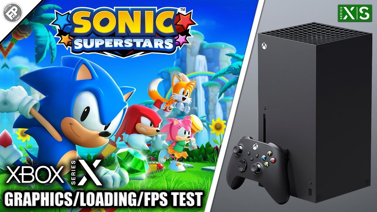 Sonic Superstars - Xbox Series X Gameplay + FPS Test