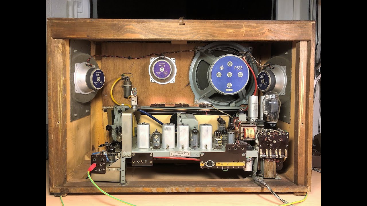 DDR RFT Röhrenradio VEB Stern Radio Rochlitz Beethoven's 2te Sinfonie auf einem Beethoven 2, Teil 2