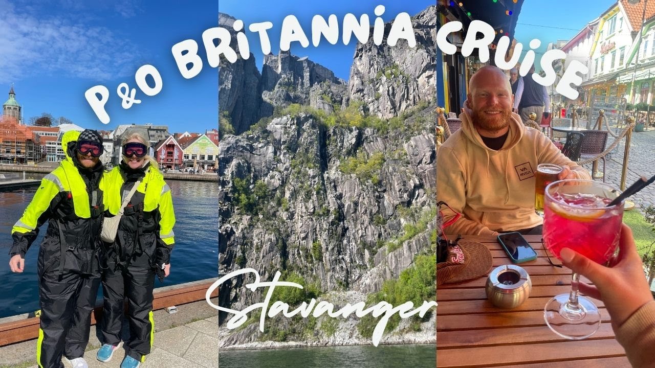 P & O Britannia Norway Cruise - Port Day 4 - Stavanger