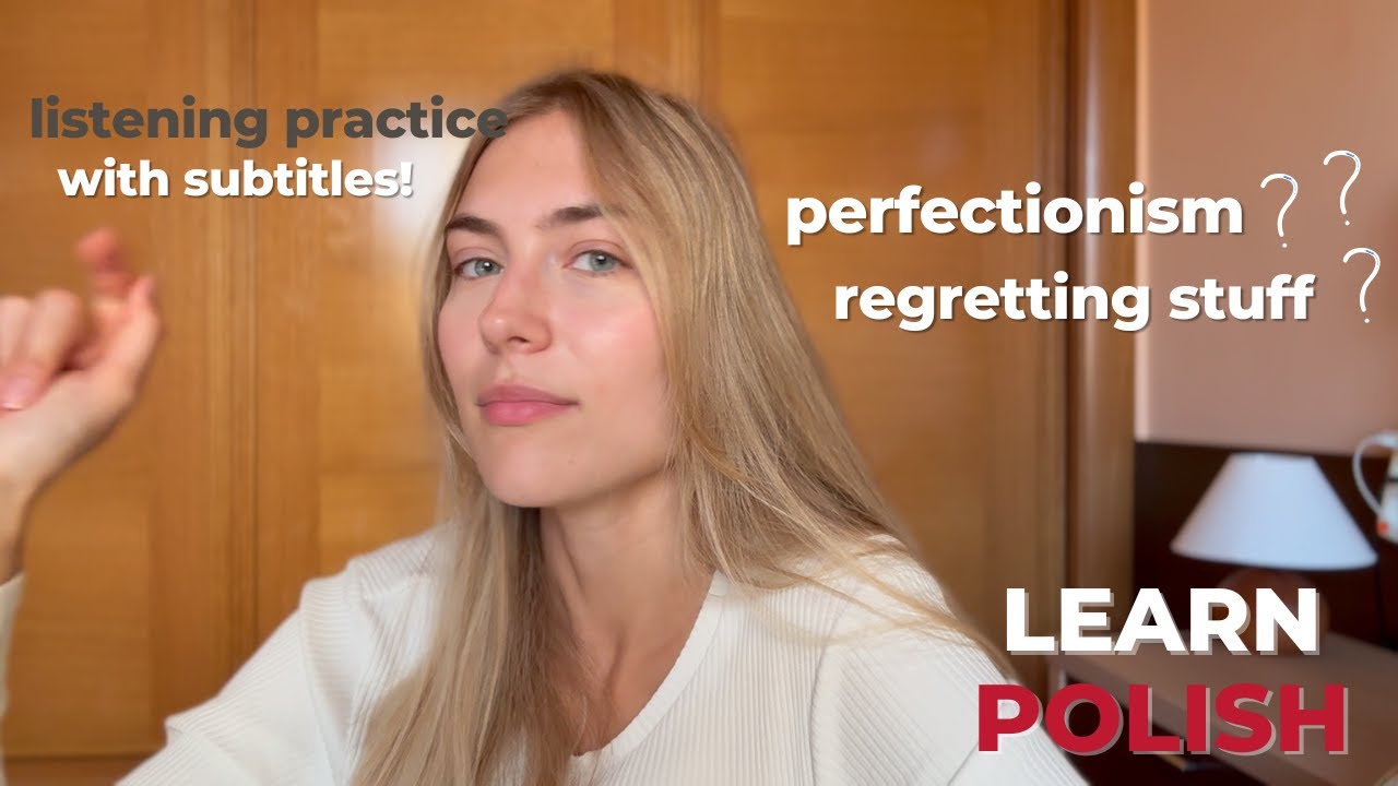 A lesson I have to learn every day | POLISH listening practice