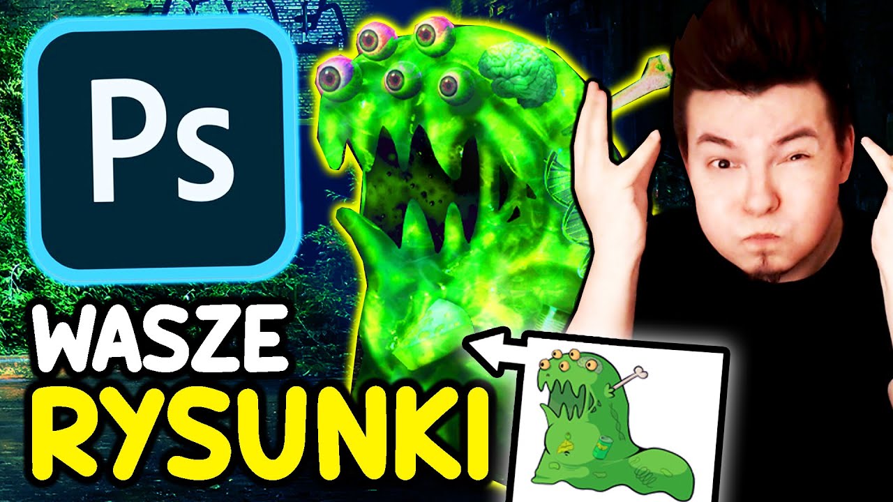GRAFIK vs PHOTOSHOP - REALISTYCZNE RYSUNKI!