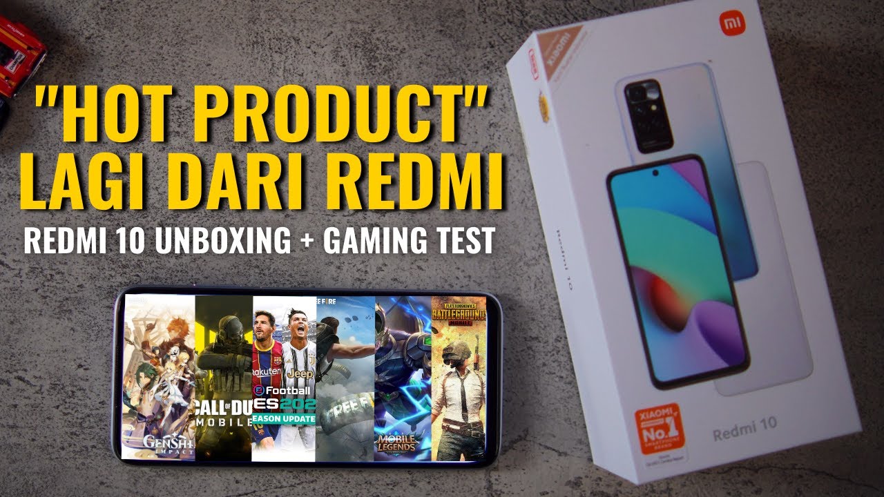 Penyakit Lamanya Masih Sama - Redmi 10 Unboxing dan Gaming Test