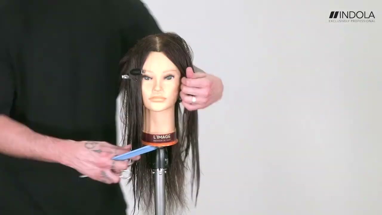 How to cut the Nicole Scherzinger Long Round Layer