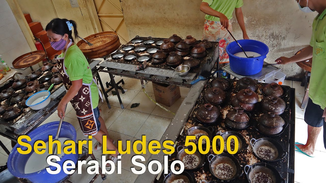 SERABI SOLO NOTOSUMAN, PALING LARIS !! SEHARI LUDES 5000 SERABI, PALING LEGENDARIS DI SOLO