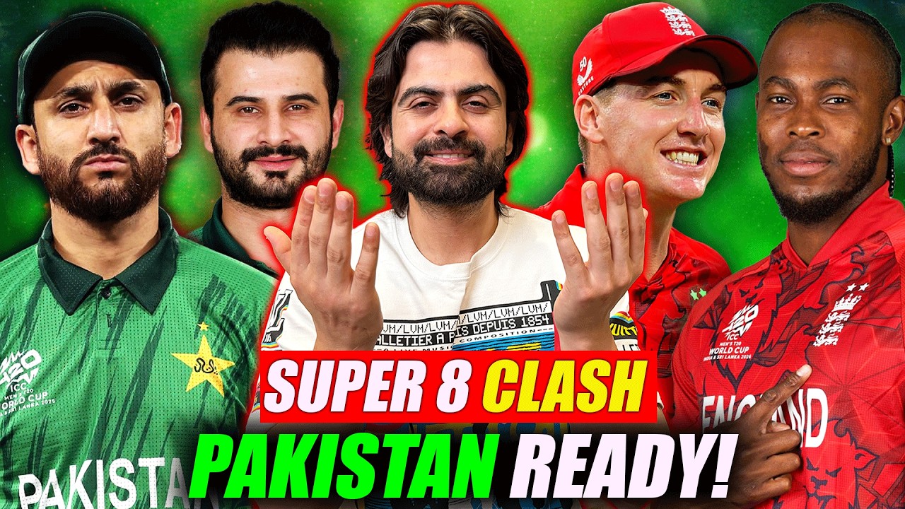 Super 8 Decider | Pakistan vs England | NRR Game or Direct Qualify? Who Will Win?