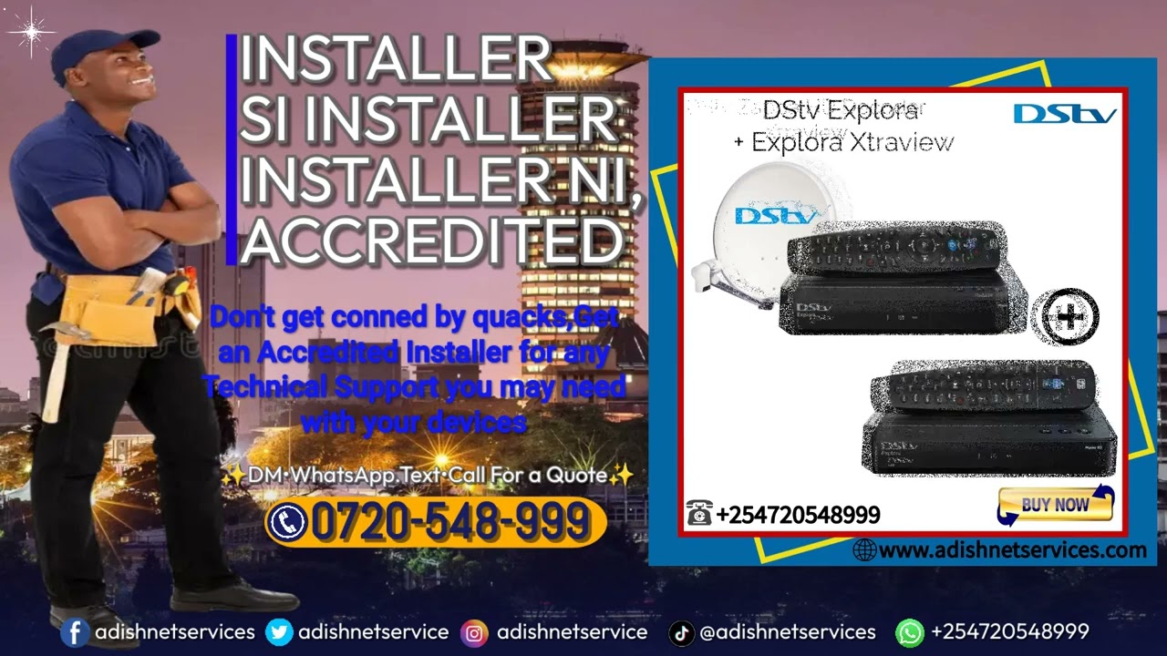 Free Professional Satellite TV Installation