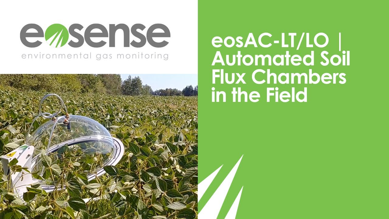 eosAC-LT Automated Soil Flux Chamber  In-Situ