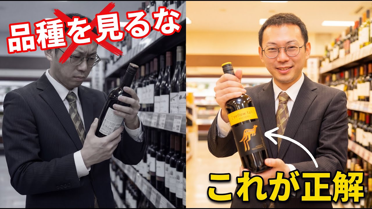【品種を見るな】スーパーのワイン、安くて美味しいのは「カベルネ」じゃない理由。