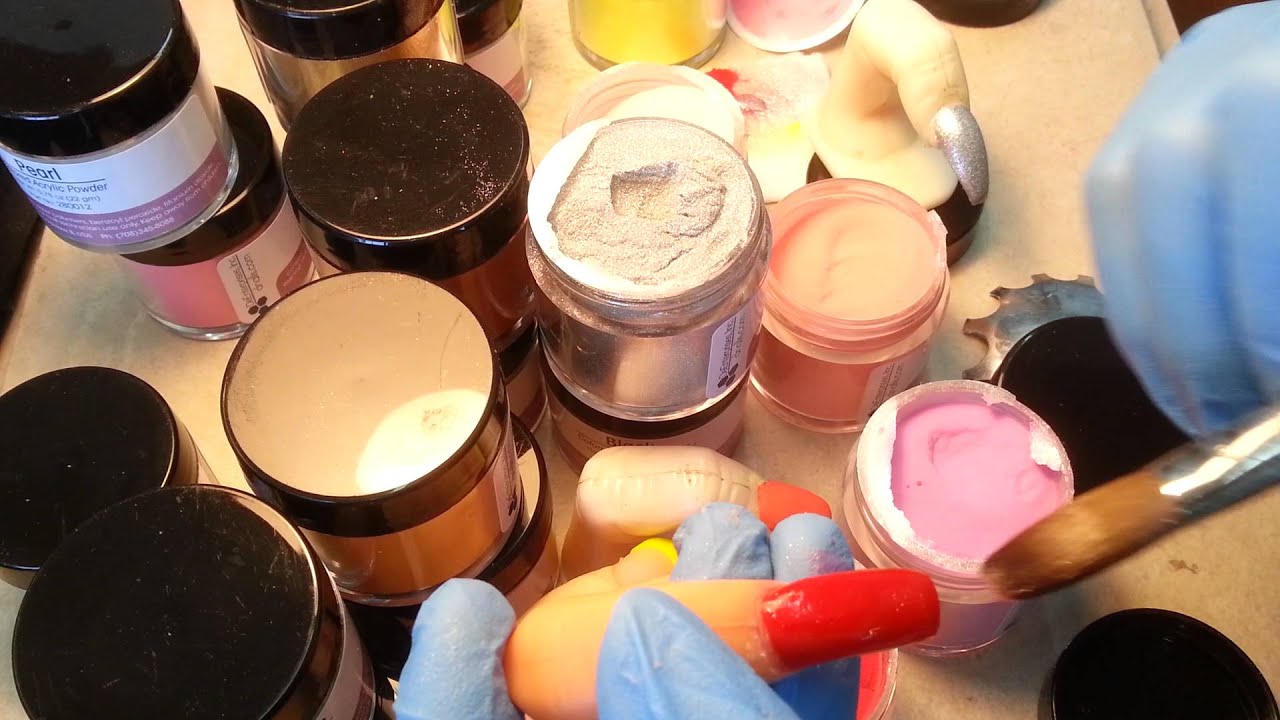 How Pretty Easy 20 Color of Acrylic Powder.