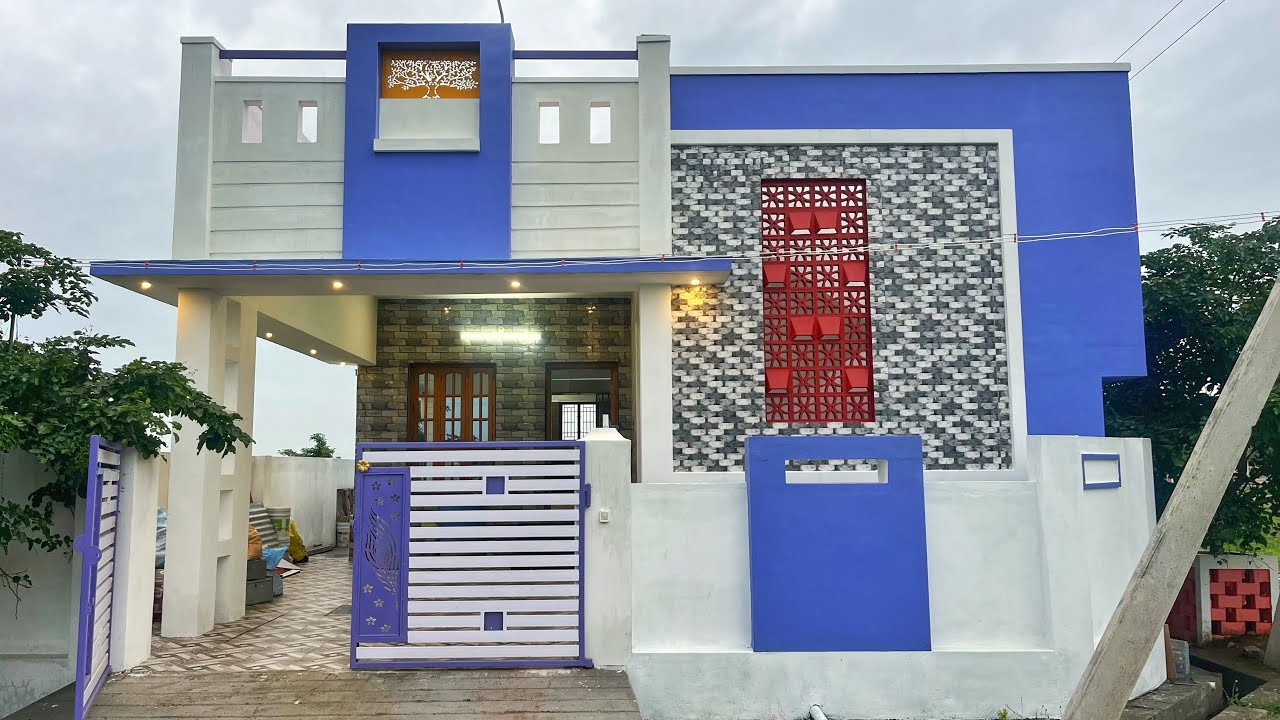 🏡 3.33 சென்டில் 1200 SQFT’ல் NORTHFACING’ல் அட்டகாசமாக கட்டப்பட்ட 2BHK வீடு #houseforsale#kovilpatti
