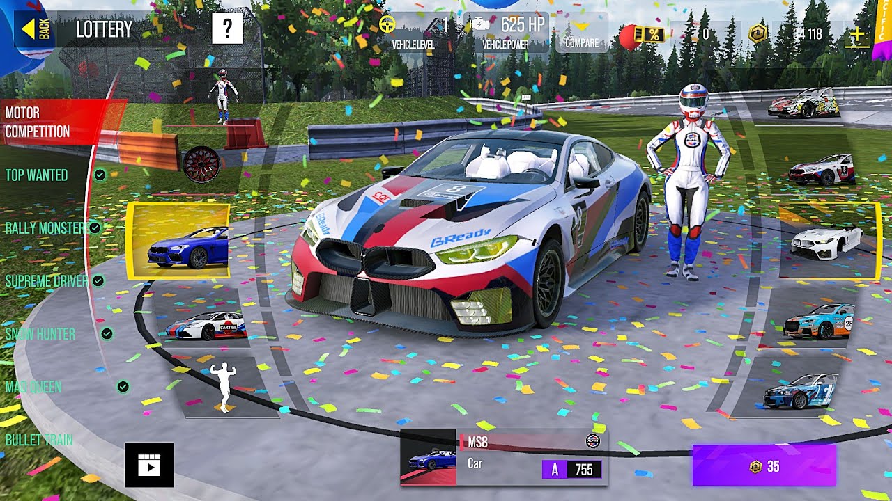 Drive Zone Online || MS8 Motor Competition - Lottery Spin