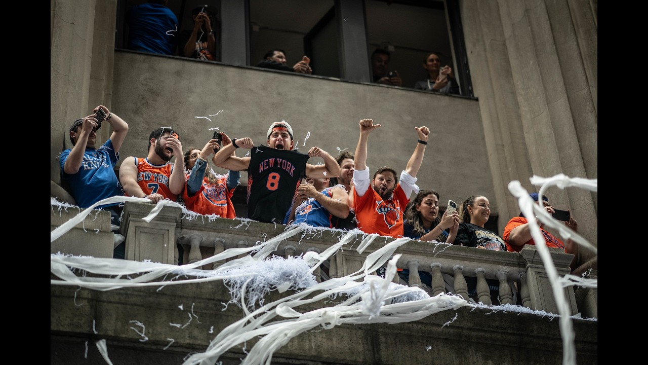 Mayor Mamdani Hosts Ticker-Tape Parade for 2026 NBA Champions New York Knicks