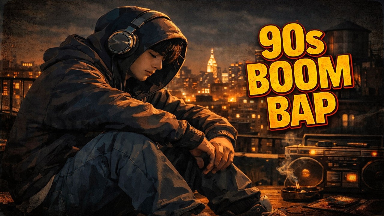 90s Boom Bap Lofi Mix – Harlem 1997 | Headphones On, Lights Low
