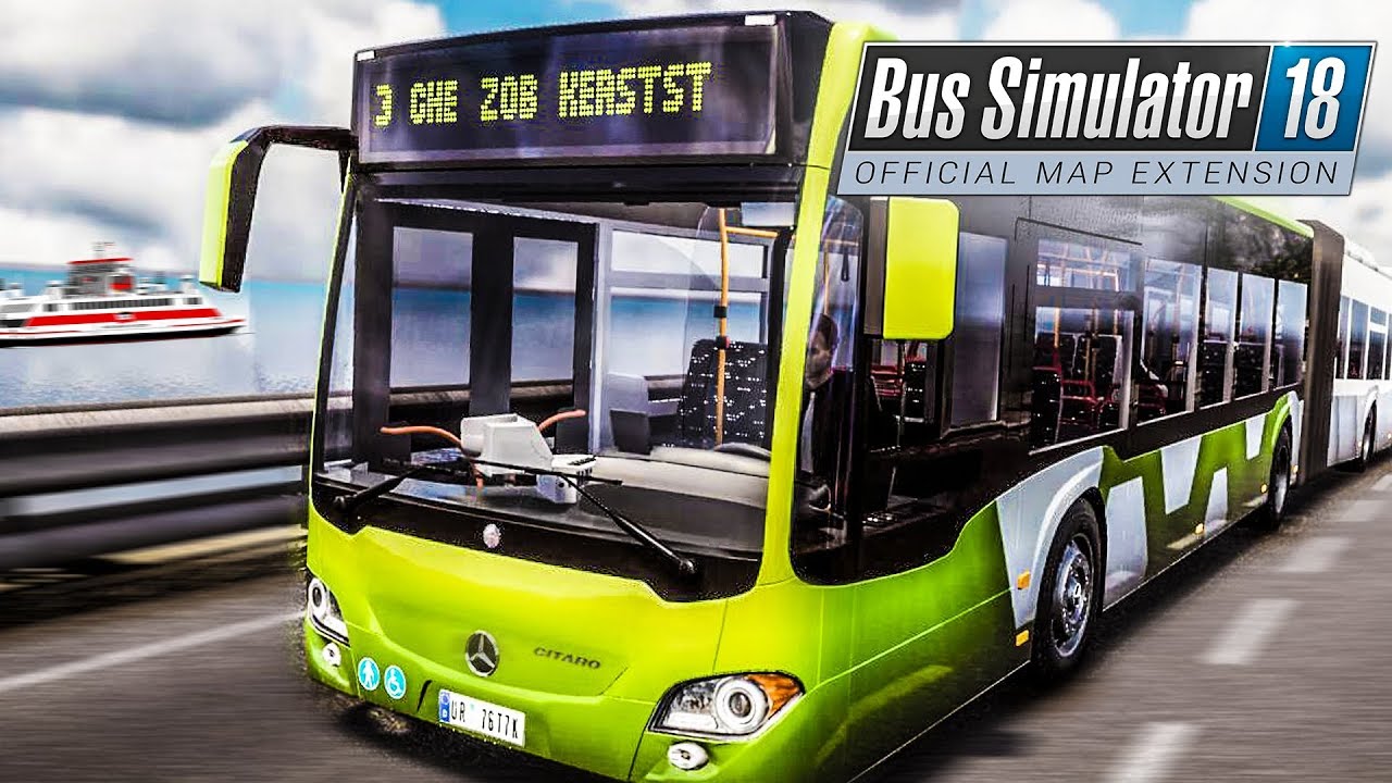 BUS SIMULATOR 18: Neue KARTEN-Erweiterung - Map DLC im Bus getestet! | BUS SIMULATOR 2018 #48