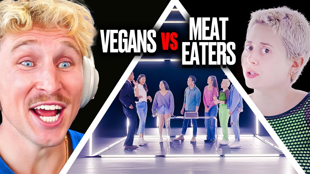 6 Vegans vs One Meat Eater!