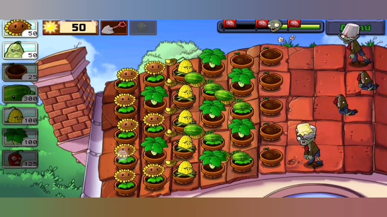 🧐¿CÓMO pasar PLANTAS VS ZOMBIES nivel #9 Tejado?¡RECIBÍ la NOTA DE ASALTO de Dr Edgar Zombie!🧟‍♂️😩
