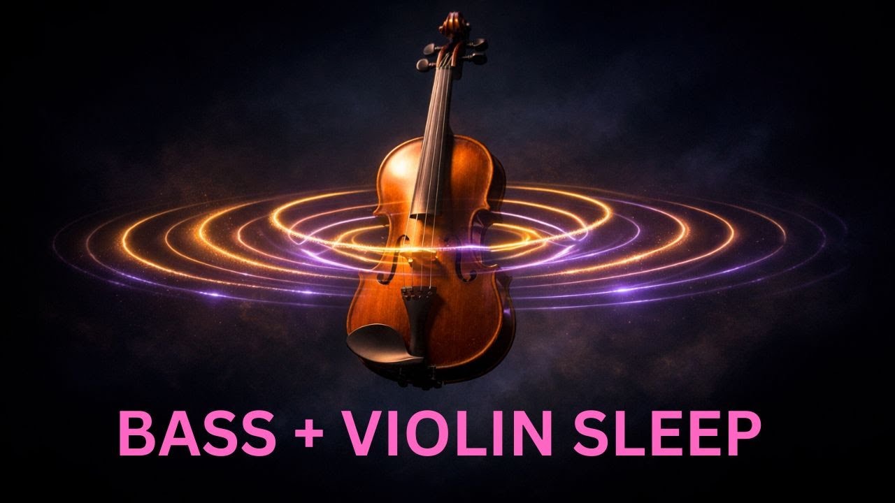 Deep Sleep 808s: 40BPM Sub Bass & Soothing Violin Body Relaxing Frequencies 🎻💤